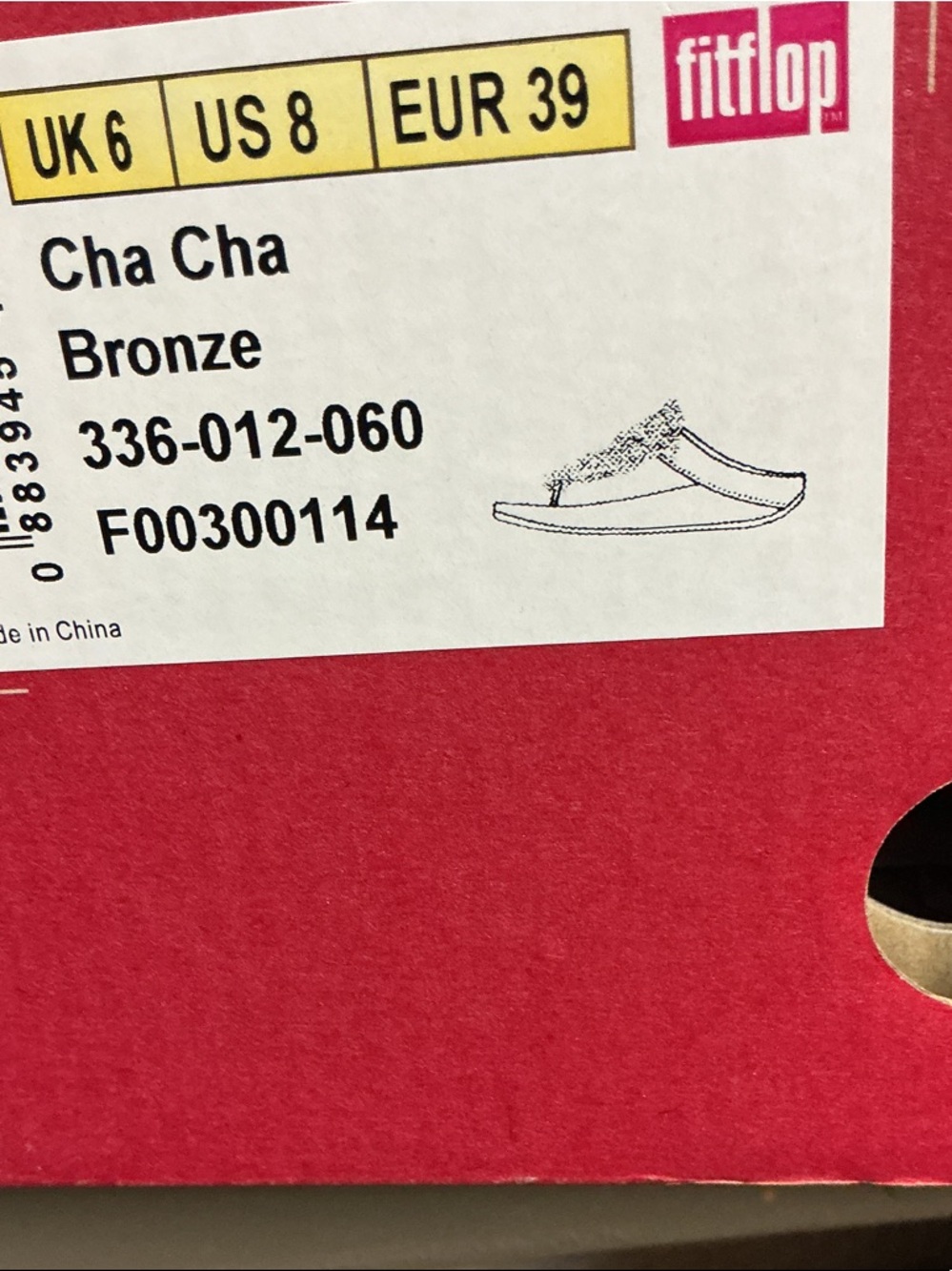 Fitflop Cha Cha Bronze Slide Sandal - Picture 3 of 3